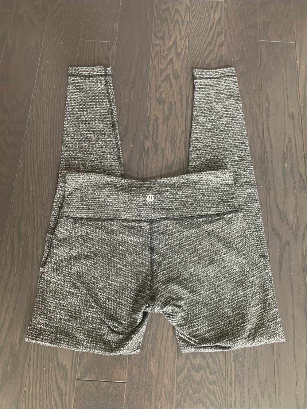 lululemon athletica Black/Gray Speckled High-Rise Leggings